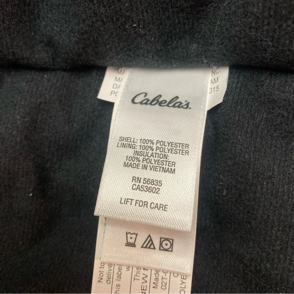 Cabela’s Herters Blaze Orange Insulated Hooded Hunting Coat Size Large - Picture 4 of 6